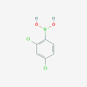 molecular formula C6H5BCl2O2 B050346 2,4-Dichlorophenylboronic acid CAS No. 68716-47-2
