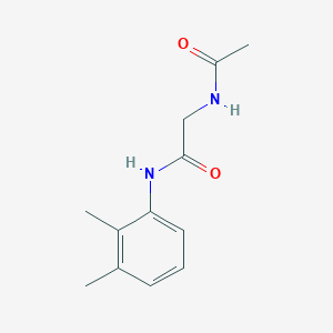 N~2~-acetyl-N~1~-(2,3-dimethylphenyl)glycinamide