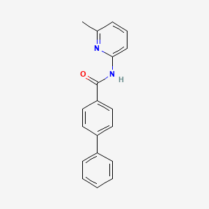 N-(6-methyl-2-pyridinyl)-4-biphenylcarboxamide