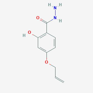 molecular formula C10H12N2O3 B5034983 4-(allyloxy)-2-hydroxybenzohydrazide 