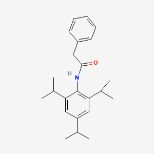 molecular formula C23H31NO B5034998 2-phenyl-N-(2,4,6-triisopropylphenyl)acetamide 