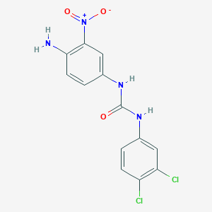 N-{4-amino-3-nitrophenyl}-N'-(3,4-dichlorophenyl)urea