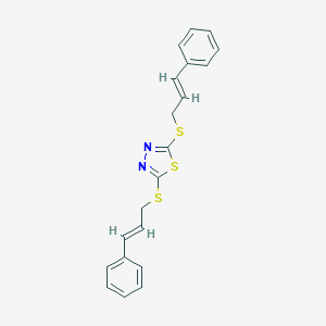 2,5-Bis(cinnamylsulfanyl)-1,3,4-thiadiazole