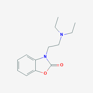 molecular formula C13H18N2O2 B503525 3-[2-(diethylamino)ethyl]-1,3-benzoxazol-2(3H)-one 