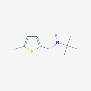 N-(tert-butyl)-N-[(5-methyl-2-thienyl)methyl]amine