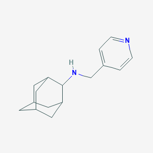 molecular formula C16H22N2 B503585 N-(2-adamantyl)-N-(4-pyridinylmethyl)amine 