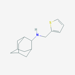 molecular formula C15H21NS B503588 N-(2-adamantyl)-N-(2-thienylmethyl)amine 