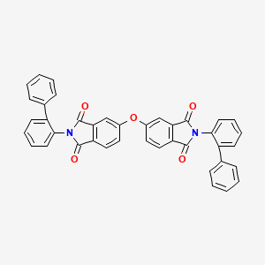 molecular formula C40H24N2O5 B5035905 5,5'-oxybis[2-(2-biphenylyl)-1H-isoindole-1,3(2H)-dione] 