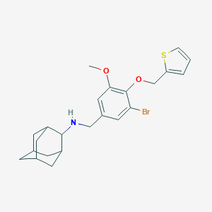 N-[3-bromo-5-methoxy-4-(thien-2-ylmethoxy)benzyl]adamantan-2-amine