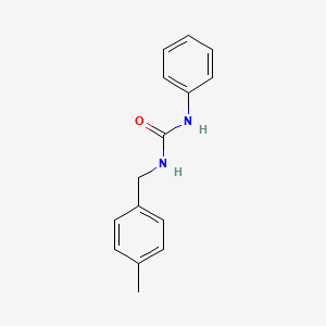 molecular formula C15H16N2O B5036097 N-(4-methylbenzyl)-N'-phenylurea 