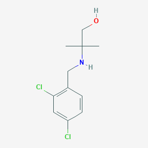 molecular formula C11H15Cl2NO B503649 2-[(2,4-Dichlorobenzyl)amino]-2-methyl-1-propanol CAS No. 774193-62-3