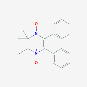 molecular formula C19H20N2O2 B5036527 2,2,3-trimethyl-5,6-diphenyl-2,3-dihydropyrazine 1,4-dioxide 