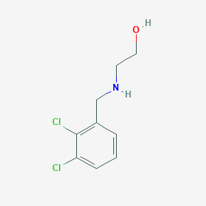 molecular formula C9H11Cl2NO B503660 2-(2,3-Dichloro-benzylamino)-ethanol CAS No. 81316-53-2