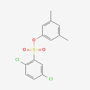 molecular formula C14H12Cl2O3S B5036702 3,5-dimethylphenyl 2,5-dichlorobenzenesulfonate 