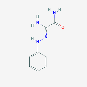 molecular formula C8H10N4O B503681 Diaminoglyoxal phenylhydrazone 