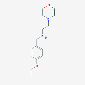 molecular formula C15H24N2O2 B503719 N-(4-ethoxybenzyl)-2-(morpholin-4-yl)ethanamine 
