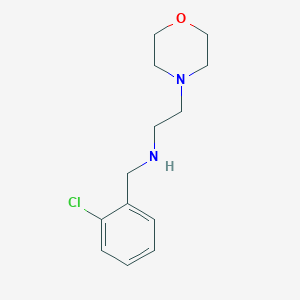 molecular formula C13H19ClN2O B503723 N-(2-chlorobenzyl)-2-(morpholin-4-yl)ethanamine 