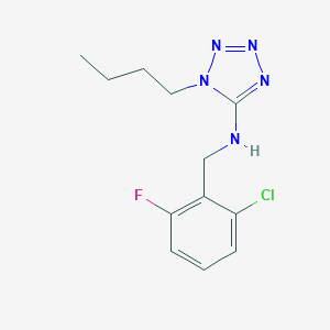1-butyl-N-(2-chloro-6-fluorobenzyl)-1H-tetrazol-5-amine