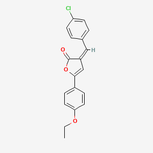 3-(4-chlorobenzylidene)-5-(4-ethoxyphenyl)-2(3H)-furanone