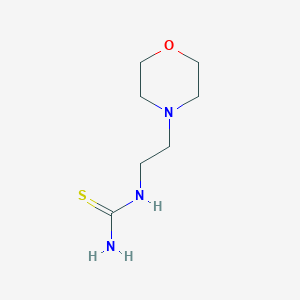 molecular formula C7H15N3OS B050385 1-(2-Morpholinoethyl)-2-thiourea CAS No. 122641-10-5