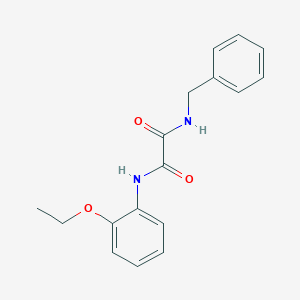 molecular formula C17H18N2O3 B5038645 N-benzyl-N'-(2-ethoxyphenyl)ethanediamide 