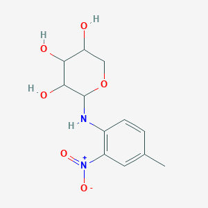 molecular formula C12H16N2O6 B5038757 N-(4-methyl-2-nitrophenyl)-beta-D-xylopyranosylamine 