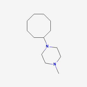 molecular formula C13H26N2 B5038816 1-cyclooctyl-4-methylpiperazine 