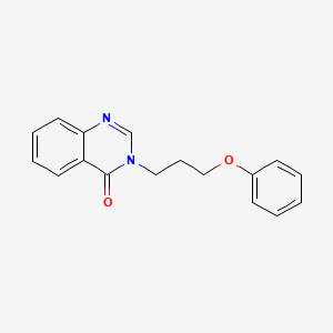 molecular formula C17H16N2O2 B5038854 3-(3-phenoxypropyl)-4(3H)-quinazolinone 