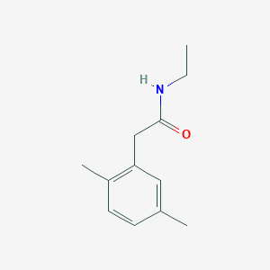 molecular formula C12H17NO B5038905 2-(2,5-dimethylphenyl)-N-ethylacetamide 