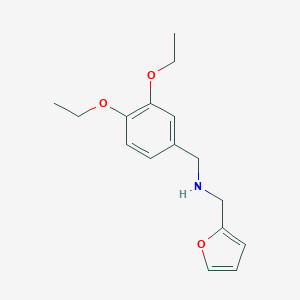 1-(3,4-diethoxyphenyl)-N-(furan-2-ylmethyl)methanamine