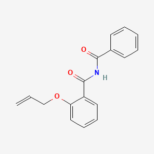 molecular formula C17H15NO3 B5039173 2-(allyloxy)-N-benzoylbenzamide 