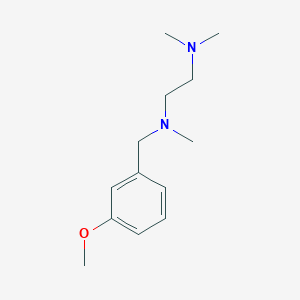 N-(3-methoxybenzyl)-N,N',N'-trimethyl-1,2-ethanediamine