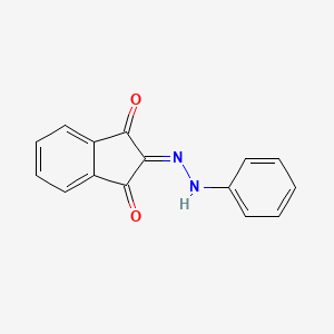 molecular formula C15H10N2O2 B5039479 1H-indene-1,2,3-trione 2-(phenylhydrazone) CAS No. 35117-30-7
