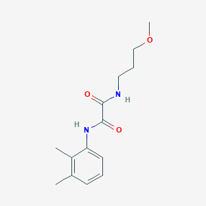 molecular formula C14H20N2O3 B5039657 N-(2,3-dimethylphenyl)-N'-(3-methoxypropyl)ethanediamide 