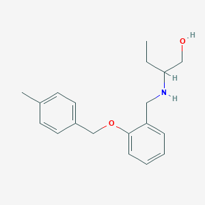 2-({2-[(4-Methylbenzyl)oxy]benzyl}amino)butan-1-ol