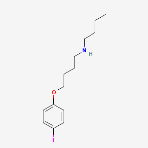 molecular formula C14H22INO B5039995 N-butyl-4-(4-iodophenoxy)butan-1-amine 