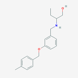 2-({3-[(4-Methylbenzyl)oxy]benzyl}amino)butan-1-ol