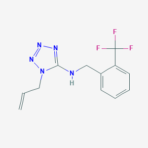 N-(1-allyl-1H-tetraazol-5-yl)-N-[2-(trifluoromethyl)benzyl]amine