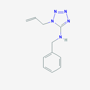molecular formula C11H13N5 B504052 N-benzyl-1-(prop-2-en-1-yl)-1H-tetrazol-5-amine 