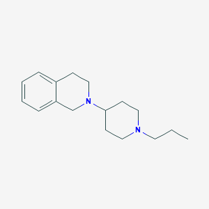 2-(1-propyl-4-piperidinyl)-1,2,3,4-tetrahydroisoquinoline