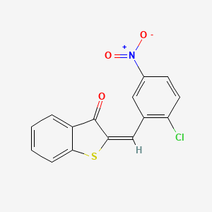 2-(2-chloro-5-nitrobenzylidene)-1-benzothiophen-3(2H)-one