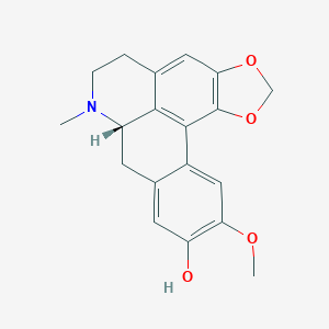 molecular formula C19H19NO4 B050406 Cassythicine CAS No. 5890-28-8