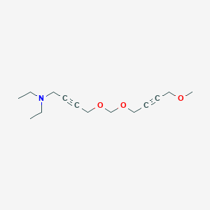 N,N-diethyl-4-(4-methoxybut-2-ynoxymethoxy)but-2-yn-1-amine