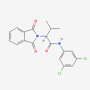 N-(3,5-dichlorophenyl)-2-(1,3-dioxo-1,3-dihydro-2H-isoindol-2-yl)-3-methylbutanamide