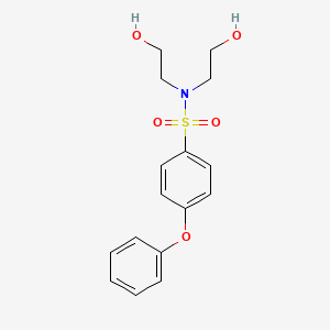 N,N-bis(2-hydroxyethyl)-4-phenoxybenzenesulfonamide