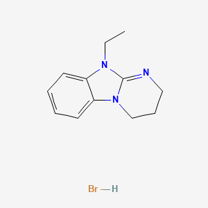 10-ethyl-2,3,4,10-tetrahydropyrimido[1,2-a]benzimidazole hydrobromide