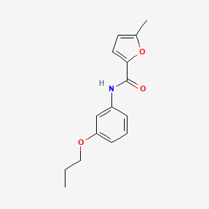 5-methyl-N-(3-propoxyphenyl)furan-2-carboxamide