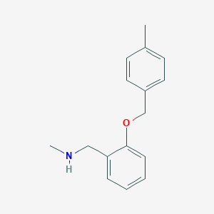 N-methyl-N-{2-[(4-methylbenzyl)oxy]benzyl}amine