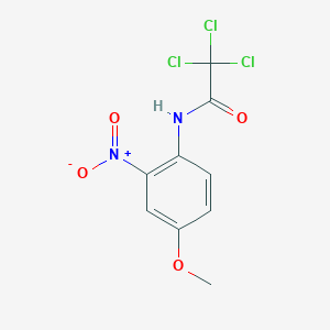 2,2,2-trichloro-N-(4-methoxy-2-nitrophenyl)acetamide