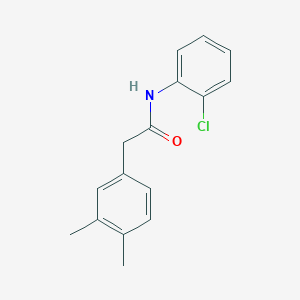 N-(2-chlorophenyl)-2-(3,4-dimethylphenyl)acetamide